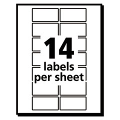 AVE05430 - Avery® Removable Self-Adhesive Multi-Use ID Labels