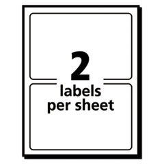 AVE05444 - Avery® Removable Self-Adhesive Multi-Use ID Labels