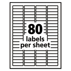 AVE6467 - Avery® Removable Self-Adhesive ID Labels