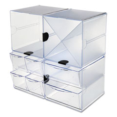 DEF350401 - deflect-o® Stackable Cube Desktop Organizer
