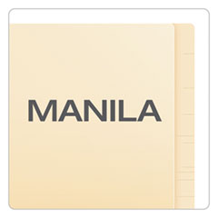 PFX13140 - Pendaflex® Manila Laminated End Tab Folders With Fasteners
