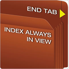 PFX95363 - Pendaflex® Heavy-Duty End Tab File Pockets