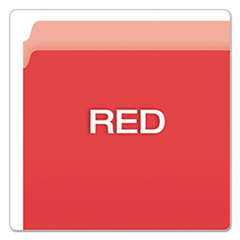PFX152RED - Pendaflex® Colored File Folders