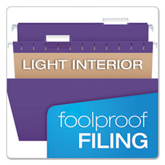 PFX81611 - Pendaflex® Essentials™ Colored Hanging File Folders