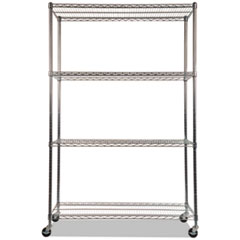 ALESW604818SR - Alera® Commercial Wire Shelving Kit with Casters