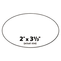 AVE22820 - Avery® Oval Easy Peel® Labels
