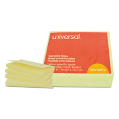 UNV35672 - Universal® Standard Self-Stick Yellow Color Note Pads