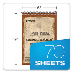 TOP74690 - TOPS® Second Nature® Recycled Notebooks