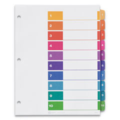 AVE11188 - Avery® Ready Index® Contemporary Multicolor Table of Contents Dividers