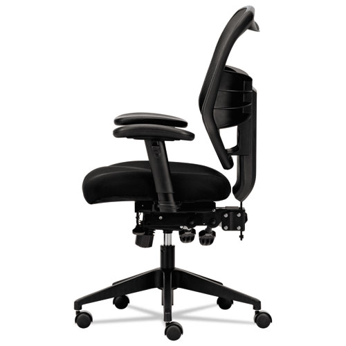 Black New Basyx VL532MM10 Mesh High-Back Task Chair for Office Desk Swivel Base 