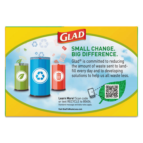 BettyMills Glad® Clear Recycling Tall Kitchen Trash Bags Clorox