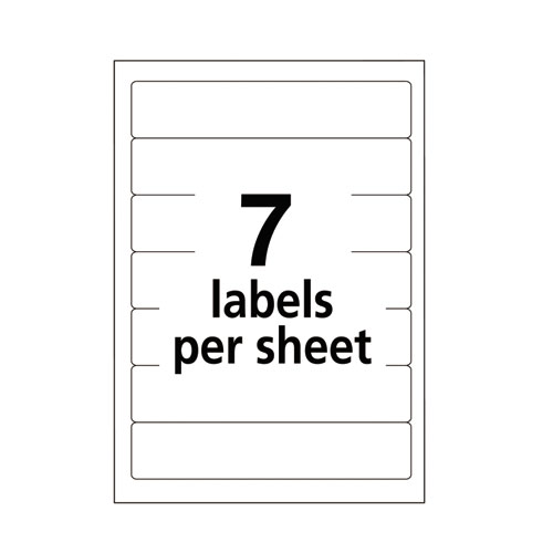 Business Industrial Avery File Folder Labels AVE05201 252 Labels 1 3 