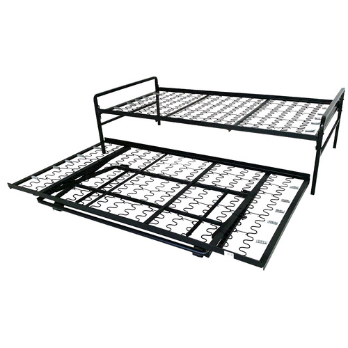 BLA39PopUpSet - Blantex - Blantex Steel Twin Pop-up Trundle Bed Frame Set, 39" x 75"