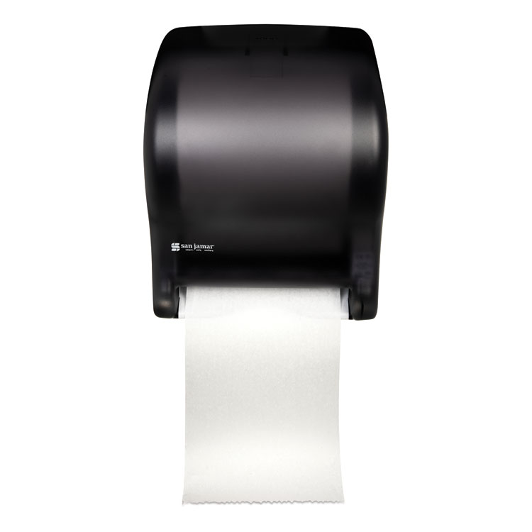 San Jamar T8400TBL Smart Essence Classic Hands Free Paper Towel Dispen –  Champs Restaurant Supply