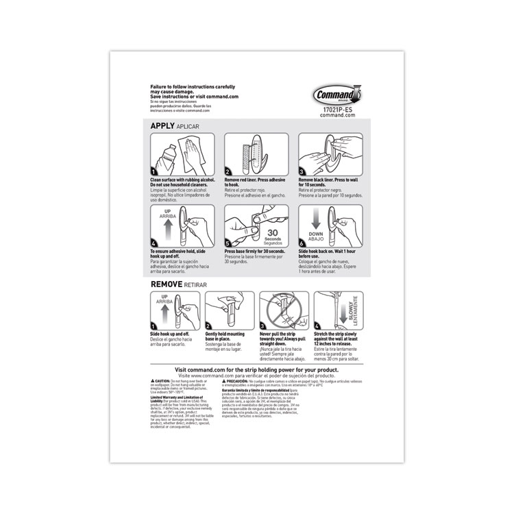 Command™ Picture Hanging Strips - 3M MMM17201S132NA PK - Betty Mills