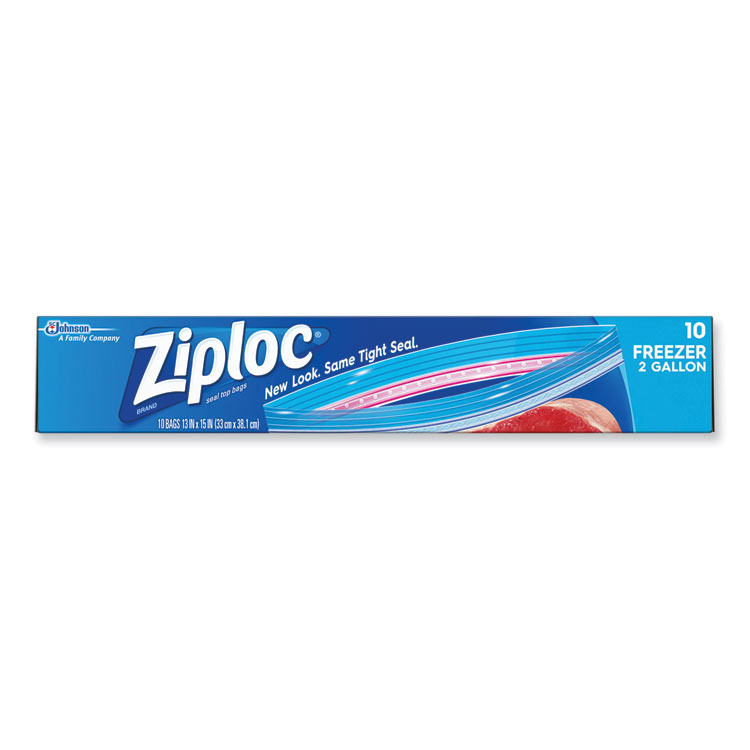 Ziploc Double Zipper Freezer Bags - SJN682258 