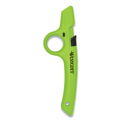 ACM17530 - Acme - Full Size Retractable Box Cutter, Plastic Handle, Green, 6/Box