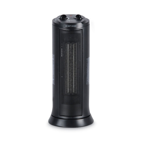 Alera Mini Tower Ceramic Heater 1500 W Black - Betty Mills