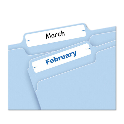 AVE05202 - Avery - Printable 4&quot; x 6&quot; - Permanent File Folder Labels, 0.69 x 3.44, White, 7/Sheet, 36 Sheets/Pack, (5202)