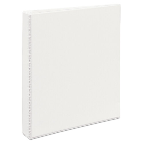 AVE09301 - Avery - Durable View Binder with DuraHinge and EZD Rings, 3 Rings, 1&quot; Capacity, 11 x 8.5, White, (9301)