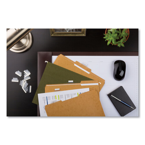 AVE16221 - Avery - Insertable Index Tabs with Printable Inserts, 1/5-Cut, Clear, 1&quot; Wide, 25/Pack