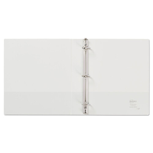 AVE17012 - Avery - Durable View Binder with DuraHinge and Slant Rings, 3 Rings, 1&quot; Capacity, 11 x 8.5, White