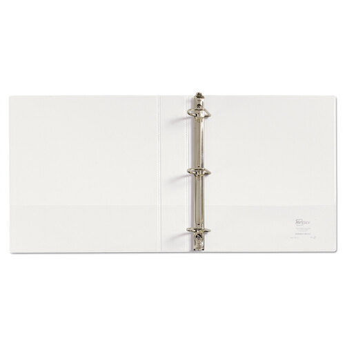 AVE17022 - Avery - Durable View Binder with DuraHinge and Slant Rings, 3 Rings, 1.5&quot; Capacity, 11 x 8.5, White