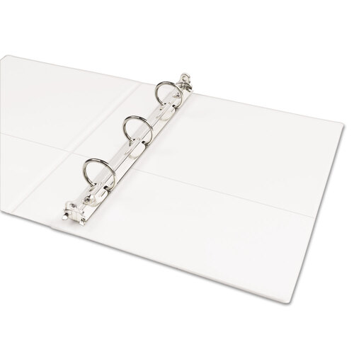AVE17116 - Avery - Mini Size Durable View Binder with Round Rings, 3 Rings, 1&quot; Capacity, 8.5 x 5.5, White