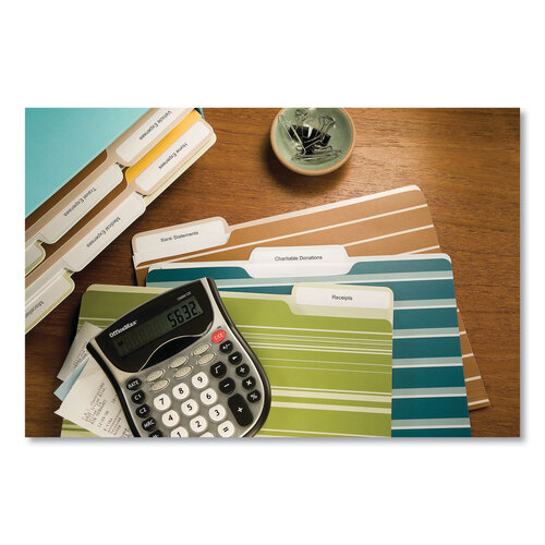 AVE2181 - Avery - Mini-Sheets Permanent File Folder Labels, 0.66 x 3.44, White, 12/Sheet, 25 Sheets/Pack