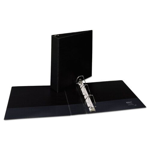 AVE27550 - Avery - Durable Non-View Binder with DuraHinge and Slant Rings, 3 Rings, 2&quot; Capacity, 11 x 8.5, Black