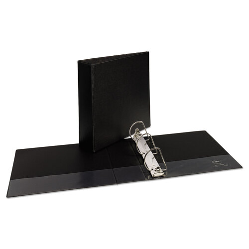 AVE27650 - Avery - Durable Non-View Binder with DuraHinge and Slant Rings, 3 Rings, 3&quot; Capacity, 11 x 8.5, Black