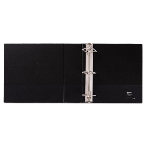 AVE27653 - Avery - Durable Non-View Binder with DuraHinge and Slant Rings, 3 Rings, 3&quot; Capacity, 11 x 8.5, Green