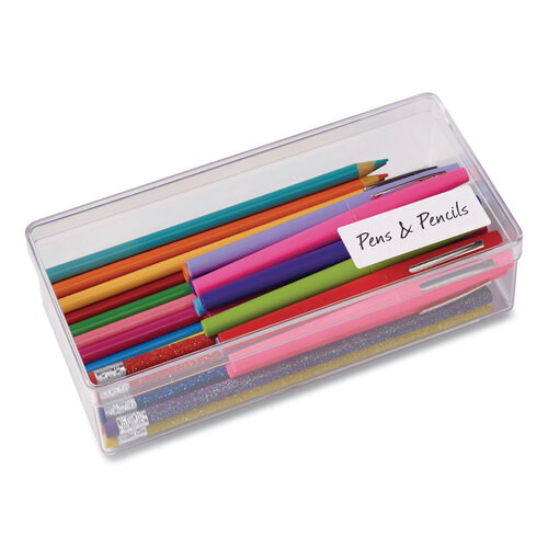 AVE5155 - Avery - Easy Peel White Address Labels w/ Sure Feed Technology, Laser Printers, 0.66 x 1.75, White, 60/Sheet, 100 Sheets/Pack