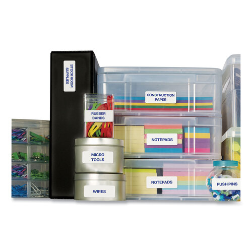 AVE5162 - Avery - Easy Peel White Address Labels w/ Sure Feed Technology, Laser Printers, 1.33 x 4, White, 14/Sheet, 100 Sheets/Box