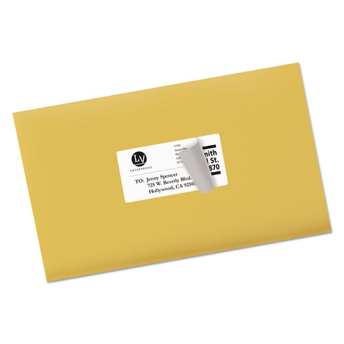 AVE5263 - Avery - Shipping Labels w/ TrueBlock Technology, Laser Printers, 2 x 4, White, 10/Sheet, 25 Sheets/Pack