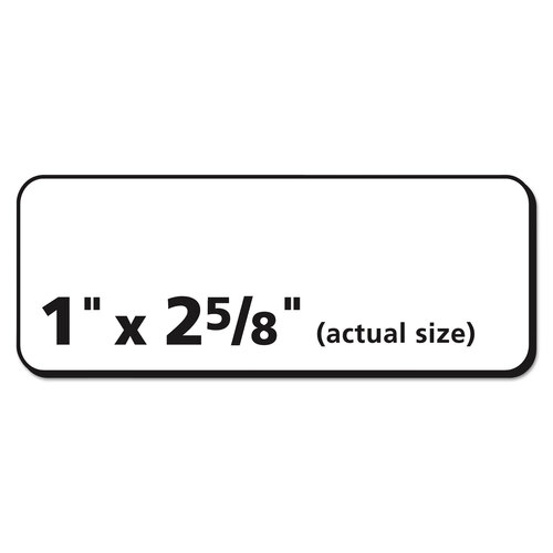 AVE55160 - Avery - Repositionable Address Labels w/SureFeed, Laser, 1 x 2.63, White, 3000/Box