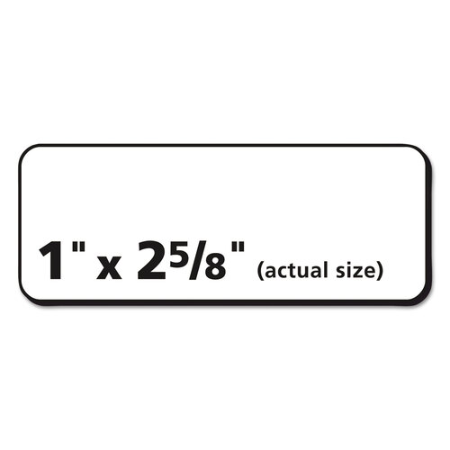AVE5660 - Avery - Matte Clear Easy Peel Mailing Labels w/ Sure Feed Technology, Laser Printers, 1 x 2.63, Clear, 30/Sheet, 50 Sheets/Box
