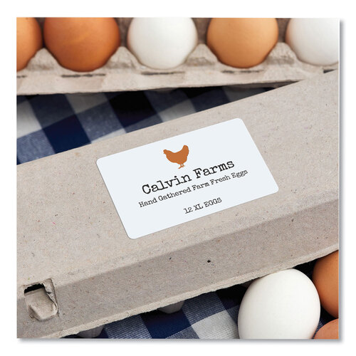 AVE5815 - Avery - Shipping Labels with TrueBlock Technology, Inkjet Printers, 2.5 x 4, White, 8 Labels/Sheet, 25 Sheets/Pack