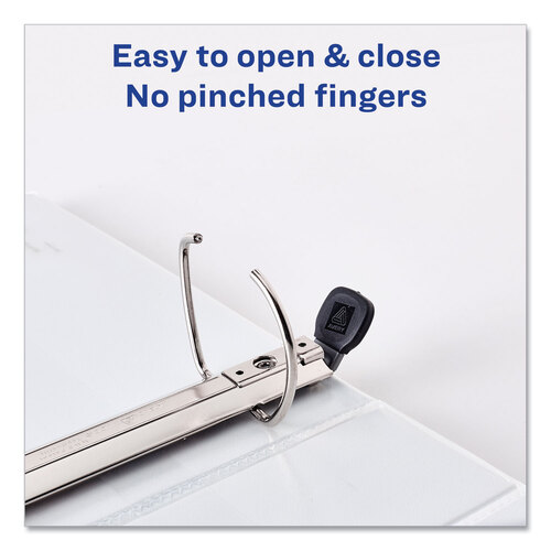 AVE68033 - Avery - Framed View Heavy-Duty Binders, 3 Rings, 2&quot; Capacity, 11 x 8.5, Navy Blue