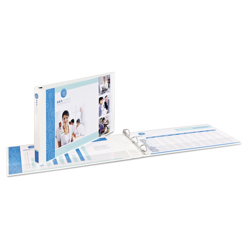 AVE72126 - Avery - Heavy-Duty View Binders, 3 Rings, 2&quot; Capacity, 11 x 17, White