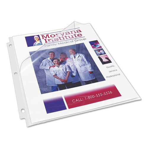 AVE73802 - Avery - Quick Top and Side Loading Sheet Protectors, Letter, Diamond Clear, 50/Box