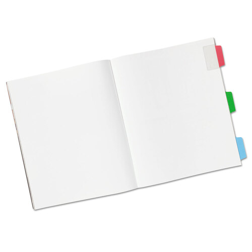 AVE74754 - Avery - Ultra Tabs Repositionable Tabs, Standard: 2&quot; x 1.5&quot;, 1/5-Cut, Assorted Colors (Blue, Green and Red), 24/Pack