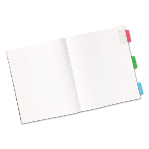 AVE74757 - Avery - Ultra Tabs Repositionable Tabs, Standard: 2&quot; x 1.5&quot;, 1/5-Cut, Assorted Colors (Blue, Green and Red), 48/Pack