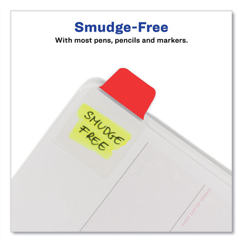 AVE74763 - Avery - Ultra Tabs Repositionable Tabs, Mini Tabs: 1&quot; x 1.5&quot;, 1/5-Cut, Assorted Colors, 80/Pack