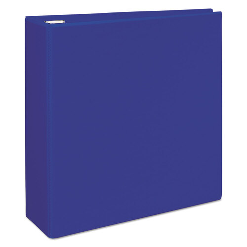 AVE79814 - Avery - Heavy-Duty View Binder with DuraHinge and Locking One Touch EZD Rings, 3 Rings, 4&quot; Capacity, 11 x 8.5, Pacific Blue