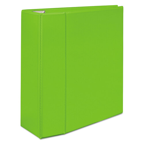 AVE79815 - Avery - Heavy-Duty View Binder with DuraHinge and Locking One Touch EZD Rings, 3 Rings, 5&quot; Capacity, 11 x 8.5, Chartreuse