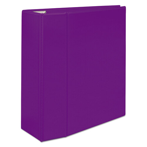 AVE79816 - Avery - Heavy-Duty View Binder with DuraHinge and Locking One Touch EZD Rings, 3 Rings, 5&quot; Capacity, 11 x 8.5, Purple