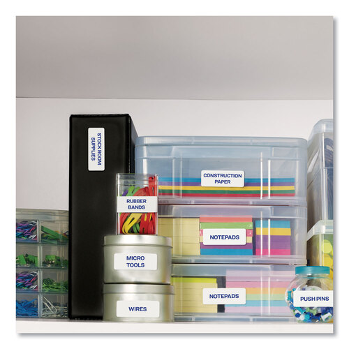 AVE8461 - Avery - Easy Peel White Address Labels w/ Sure Feed Technology, Inkjet Printers, 1 x 4, White, 20/Sheet, 100 Sheets/Box