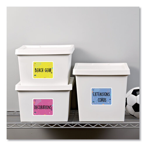 AVE8464 - Avery - Shipping Labels w/ TrueBlock Technology, Inkjet Printers, 3.33 x 4, White, 6/Sheet, 100 Sheets/Box
