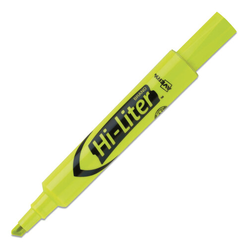 AVE98034 - Avery - Hi-Liter Desk-Style Highlighters, Assorted Ink Colors, Chisel Tip, Assorted Barrel Colors, Dozen